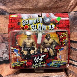 Jakks Pacific Billy Gunn Val Venis WWF Summer Slam 99 2-Pack Bone Crunching